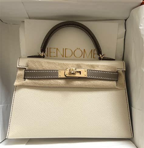 hermes epsom horseshoe mini kelly sellier 20 nata etoupe|hermes kelly mini for sale.